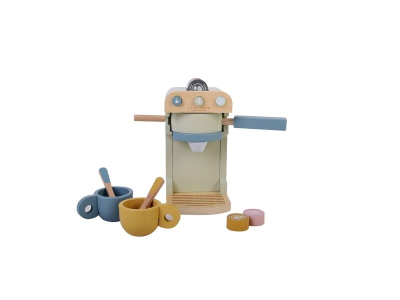 Little Dutch Spiel-Haushaltsgerät Kaffeemaschine Spiel-Set für Kinderküche