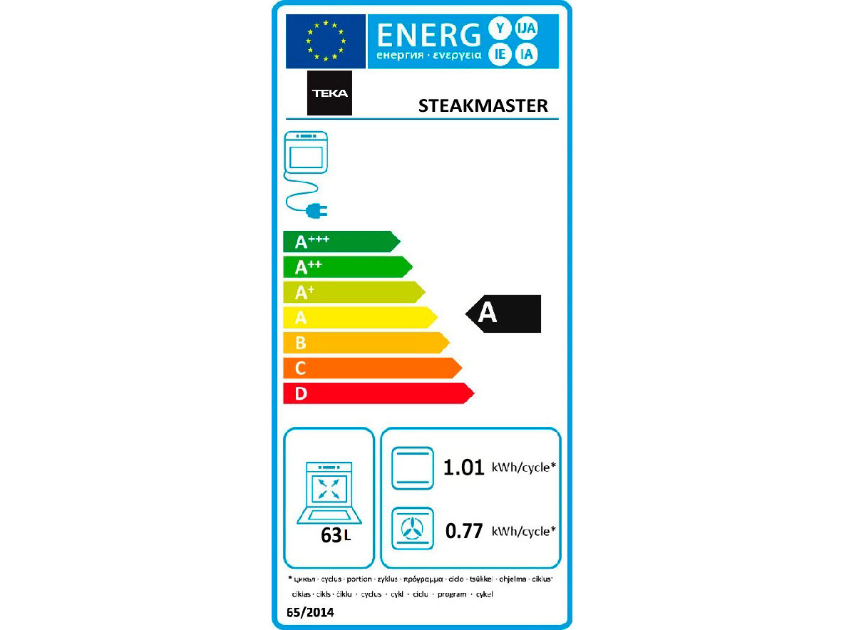 FORNO MULTIFUNÇÕES TEKA MAESTRO STEAKMASTER PRETO 63L