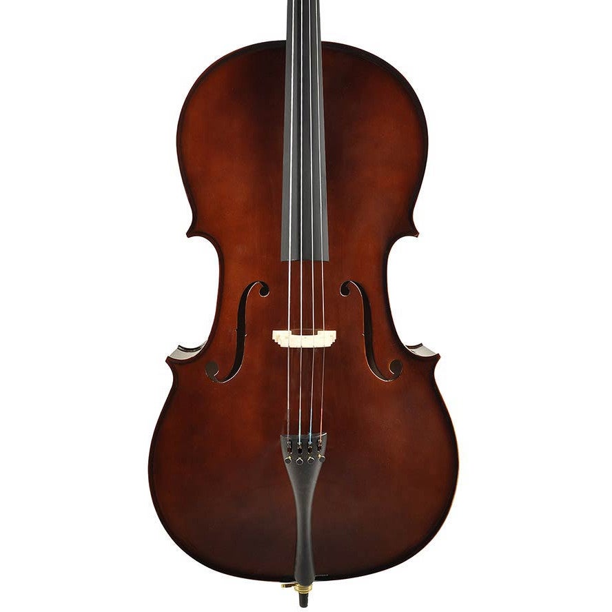 Leonardo LC-2044 4/4 cello met strijkstok en draagtas
