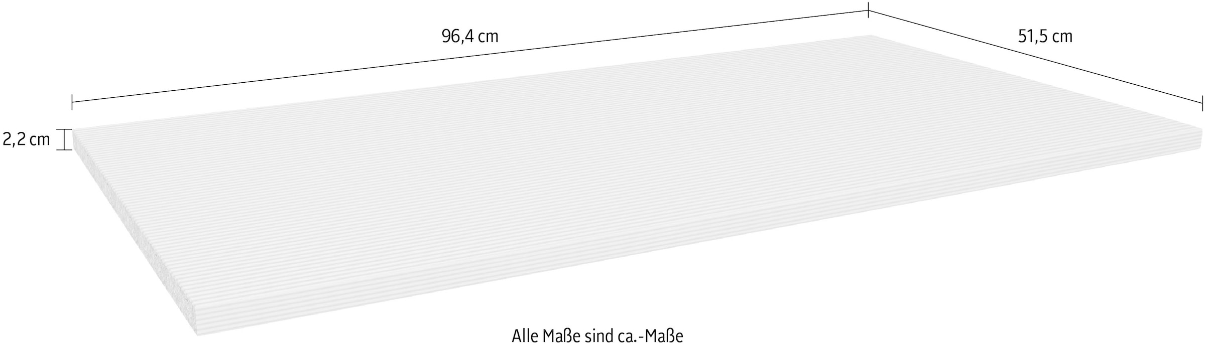 WIEMANN Einlegeboden Set, 3 Stk. tlg.
