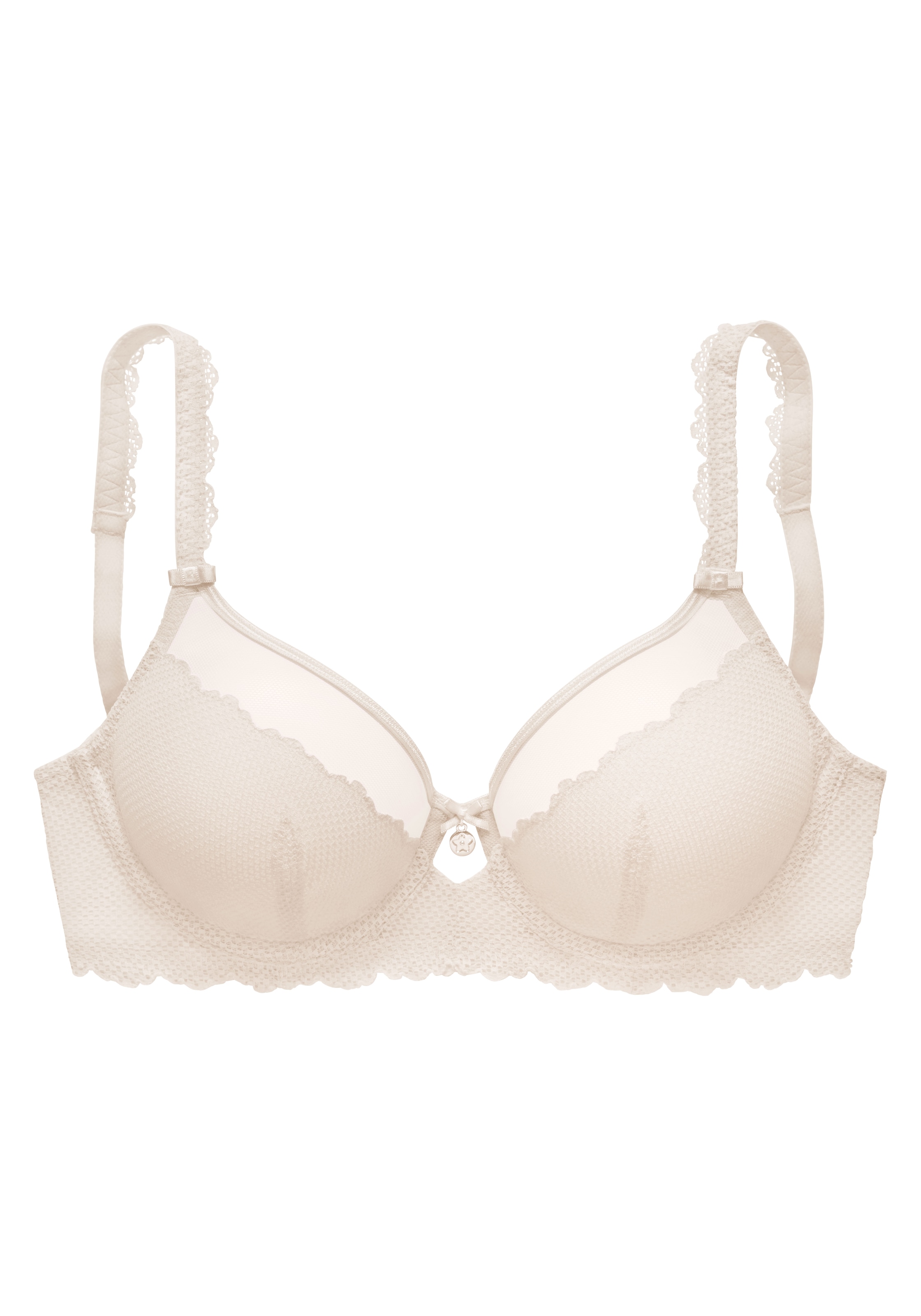 Vivance Bügel-BH , mit hübschen Spitzenträgern, sexy Dessous