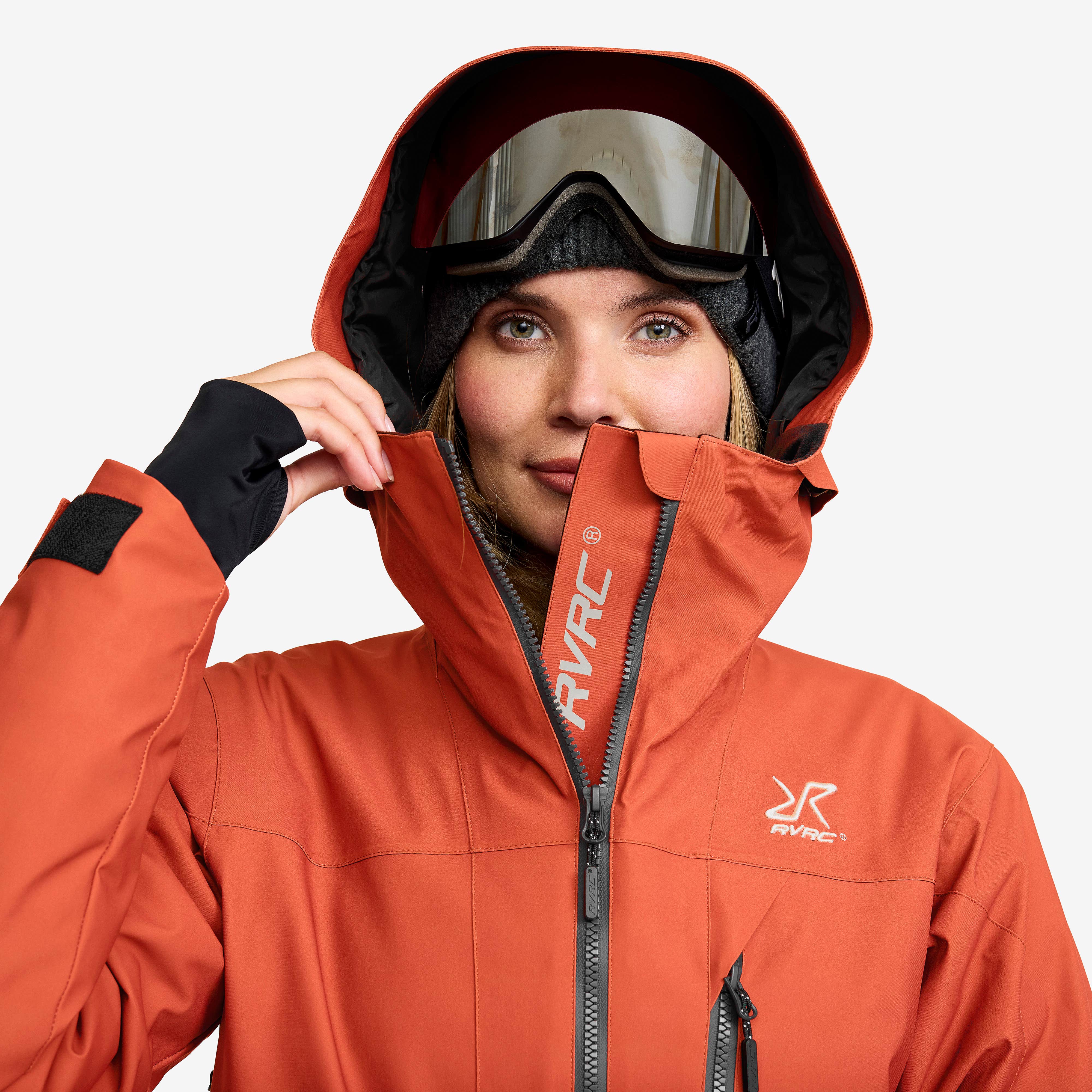 Halo 2L Insulated Ski Jacket Dame Bruschetta