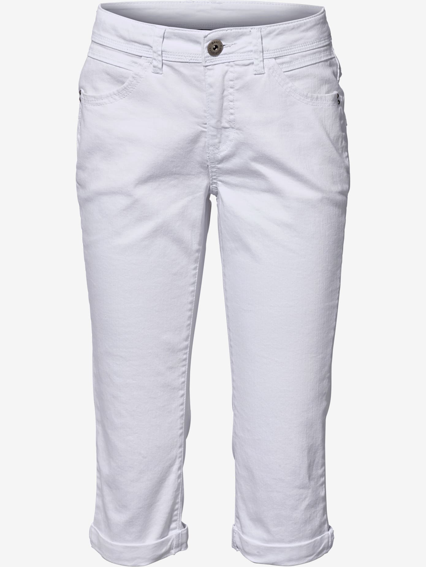 Pantalon effet ventre plat coupe skinny