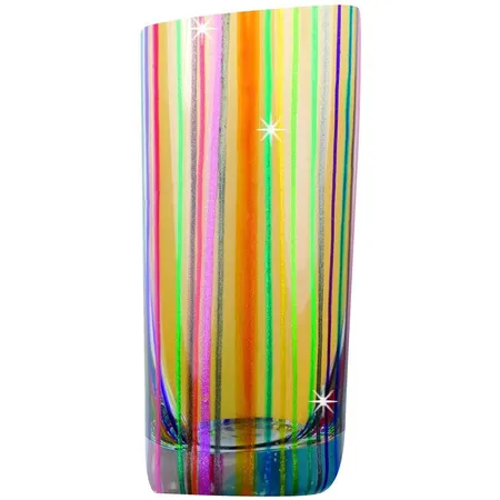 KREUL Glass & Porcelain Pen glitter, 5 Stifte, farbig, Strichstärke ca. 1 - 3 mm