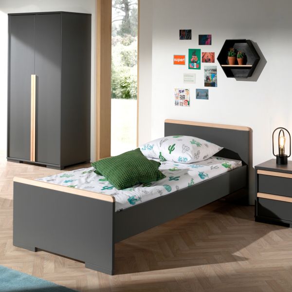 Vipack London Bed Wit 90 x 200 cm