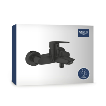 Grohe bad-/douchemengkraan Start mat zwart 15 cm