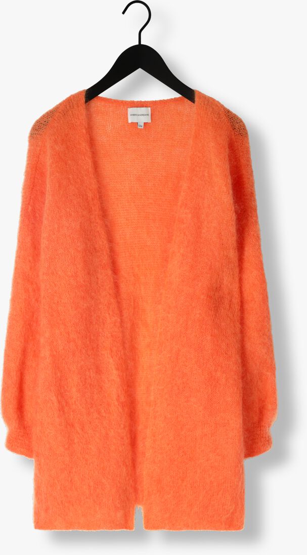 AMERICAN DREAMS oranje american dreams vest lee midi cardigan