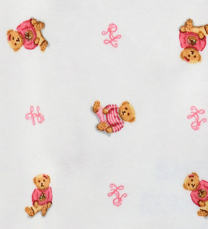 Polo Ralph Lauren GeschenkBox - 3 Teile - Weiß/Rosa m. Kuschelti