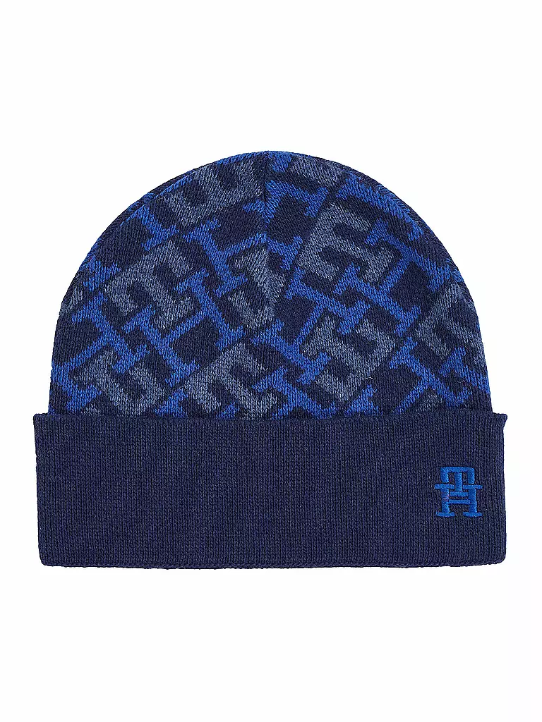 TOMMY HILFIGER Mütze - Haube blau