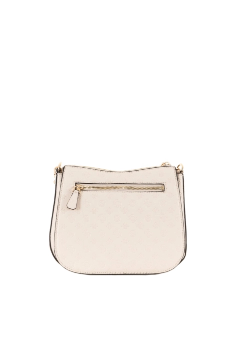Sacs à main guess jeans arlena logo crossbody hobo tpg taupe logo