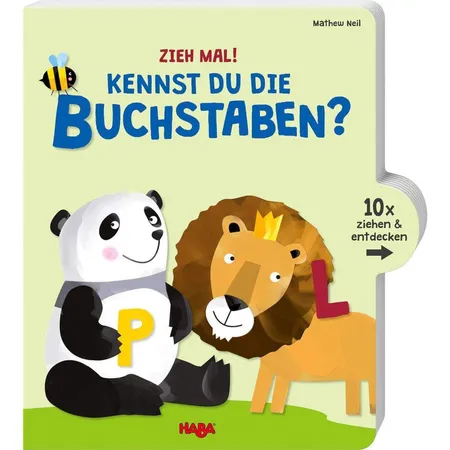 HABA 304607 Zieh mal! Kennst du die Buchstaben?