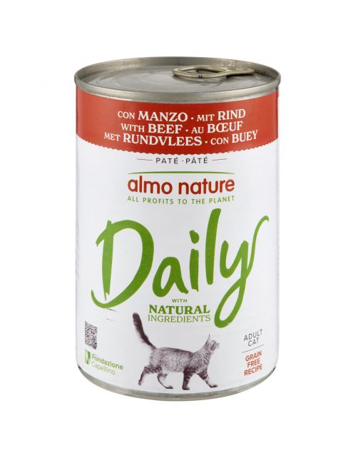 Almo Nature Blik Adult Cat Daily Menu 400 g - Kattenvoer