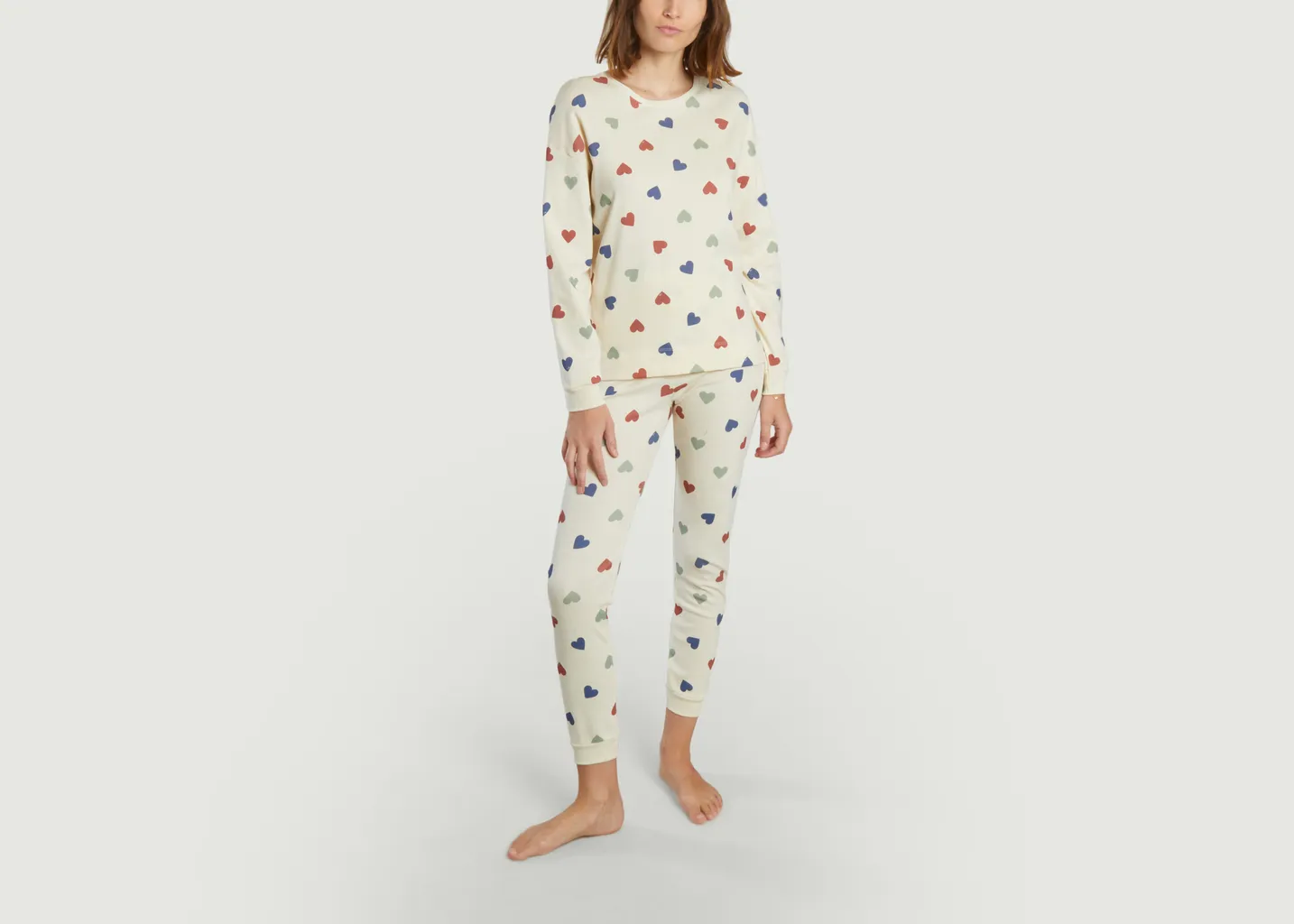 Pyjama Motif Coeur Petit Bateau