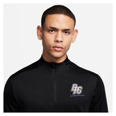 Haut 1/2 Zip Nike Element BRS Noir Bleu