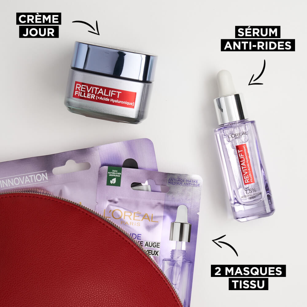 Trousse Cadeau L'Oréal Paris - Routine Acide Hyaluronique