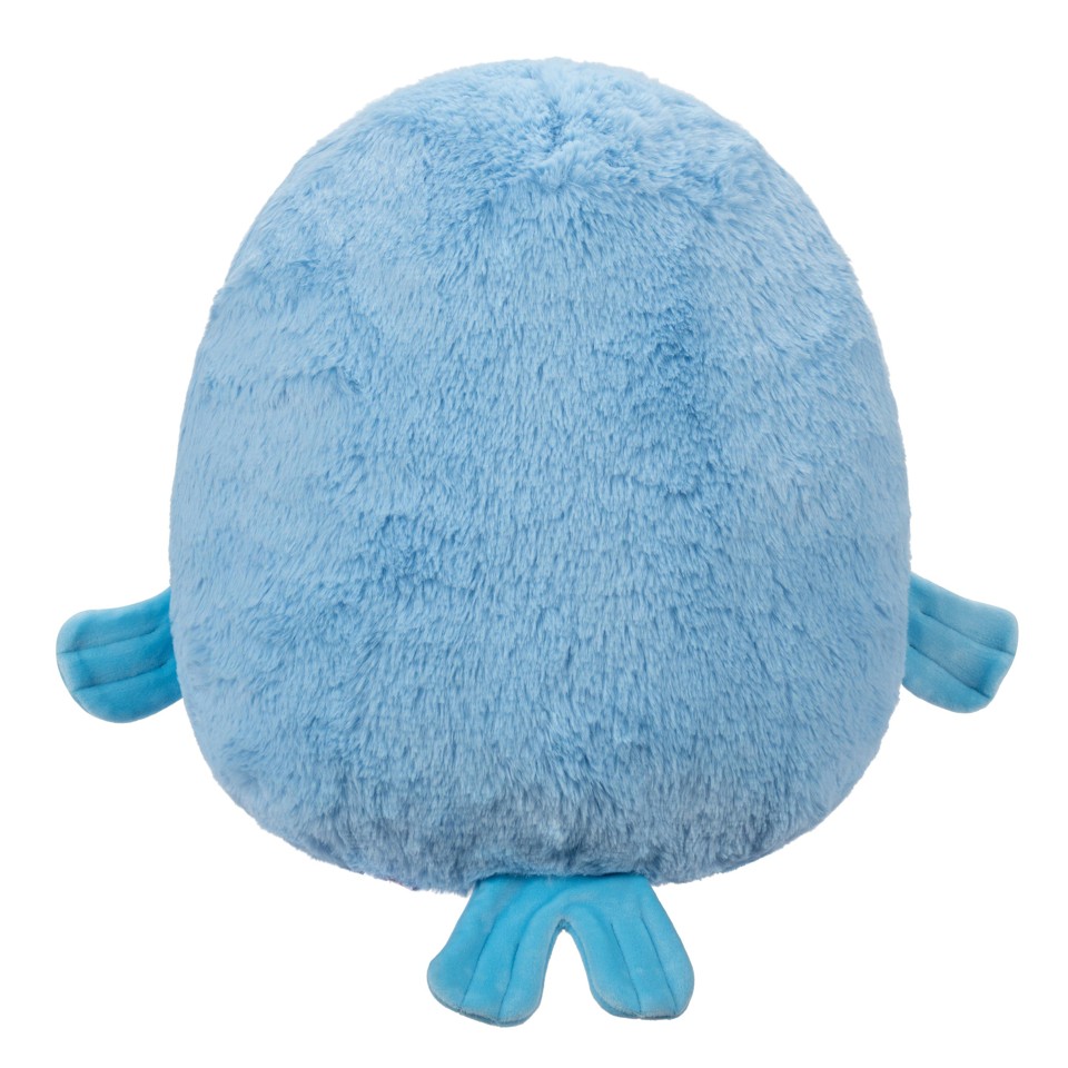 Squishmallows - 30 cm Bamse P21 Fuzz A Mallows - Harvey Walrus