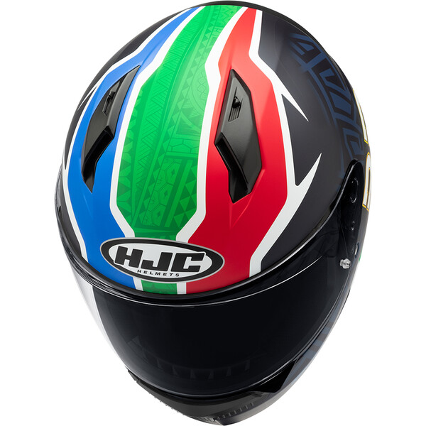 HJC - Casque C10 BB33 MC21SF / Noir / Vert / Bleu / Rouge
