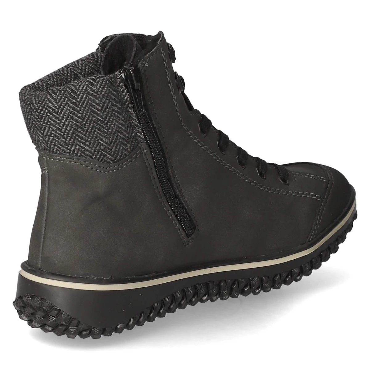 RiekerSchnürstiefeletten - grau