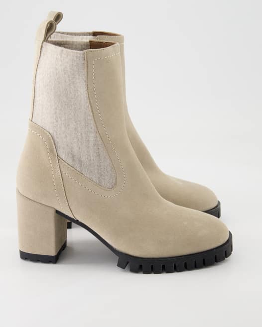 Konstantin Starke Crosta Colore Noisette Stiefeletten in Beige