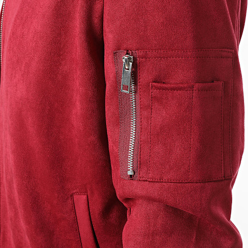 Veste Bomber Bordeaux