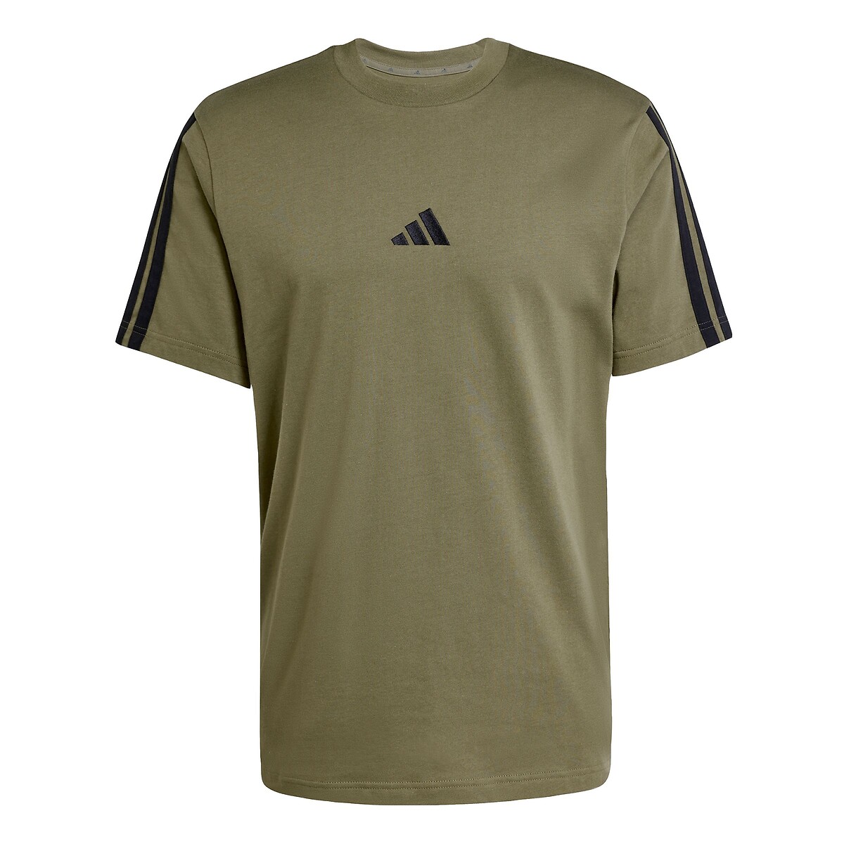 ADIDAS SPORTSWEAR<br>Camiseta essencial de manga curta com 3 listras