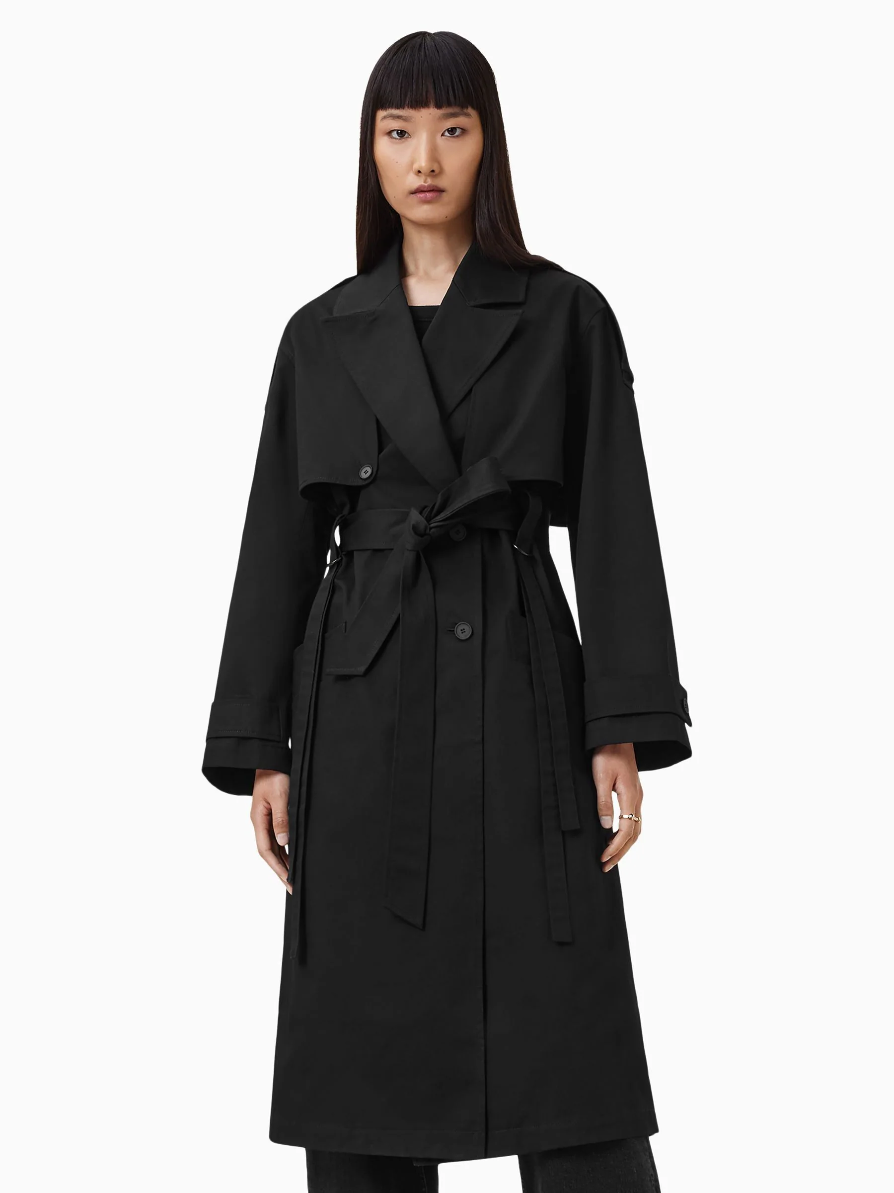 AllSaints Cadence Trench Coat