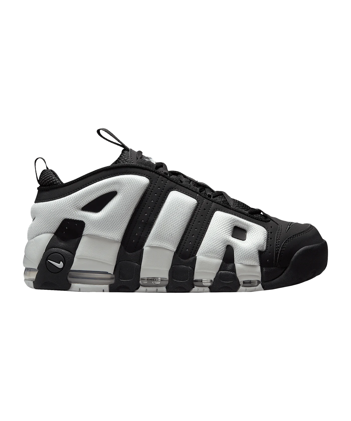 Nike Air More Uptempo Low Sneaker Schwarz F001