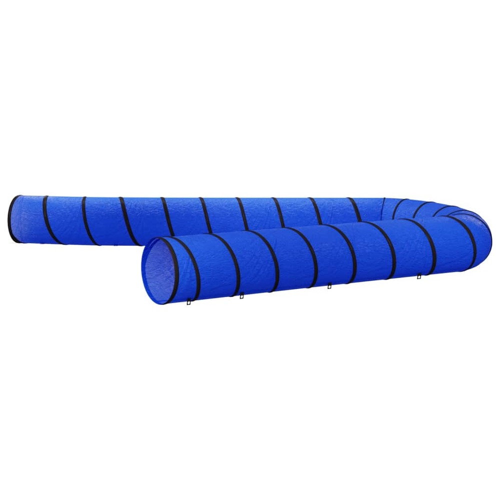 Tunnel pour chien bleu ø 55x1000 cm polyester