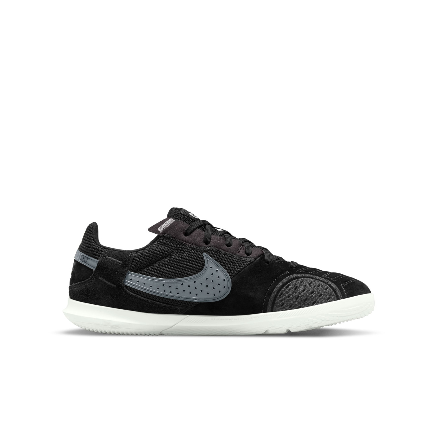 Nike Streetgato Straatvoetbalschoenen Kids Zwart Grijs Wit