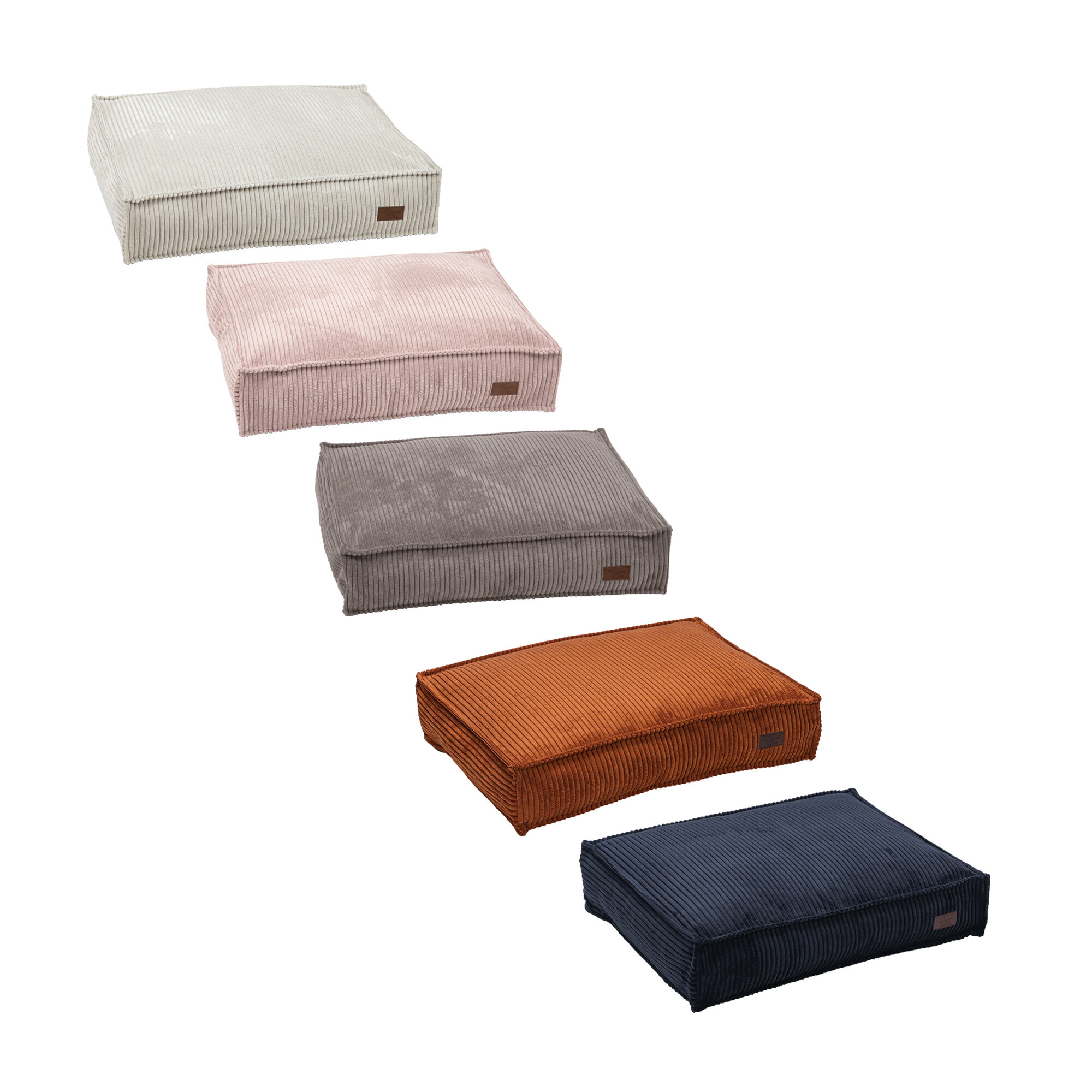 Designed by Lotte Ribbed - Hondenkussen