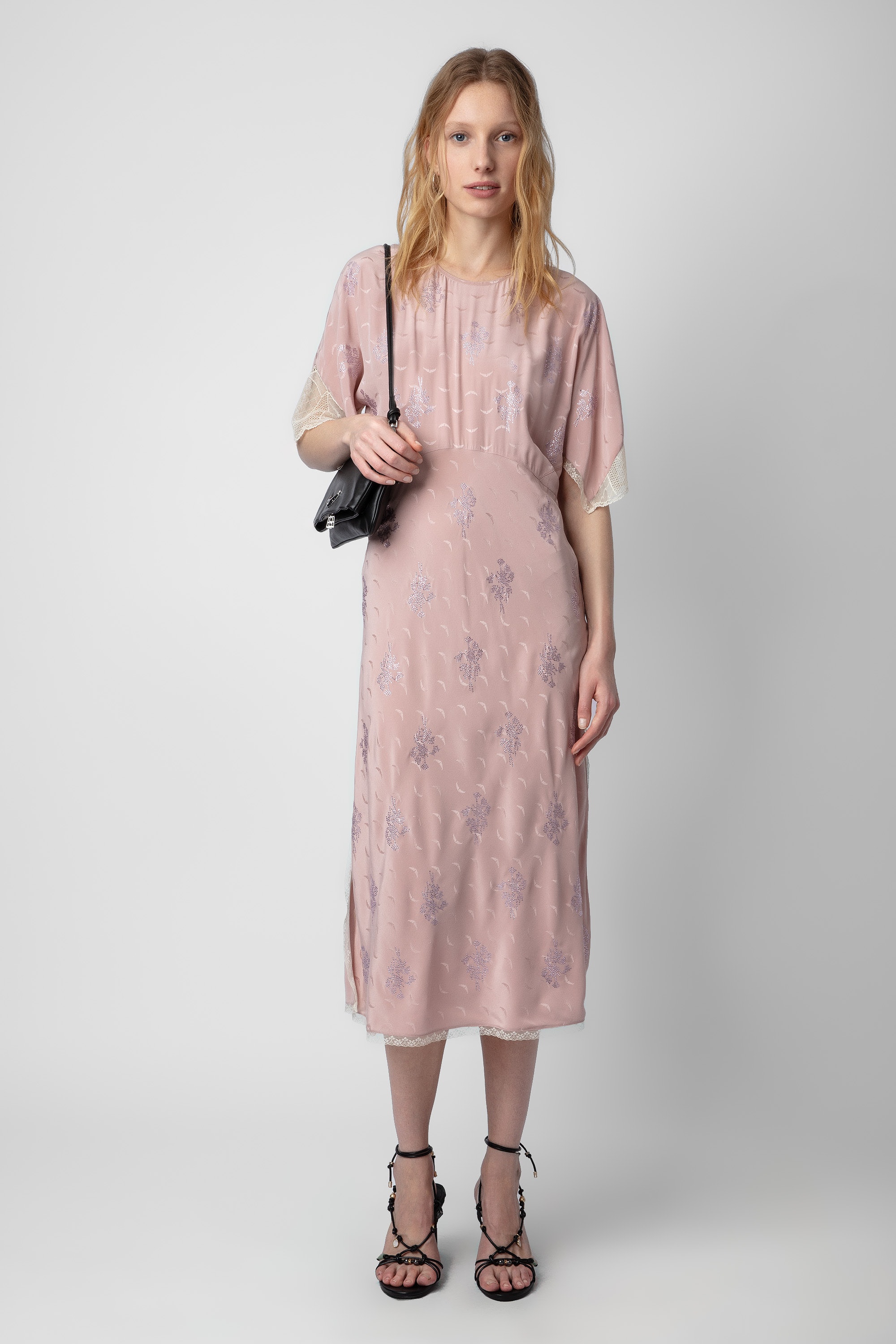 Robe Rey Soie Jacquard