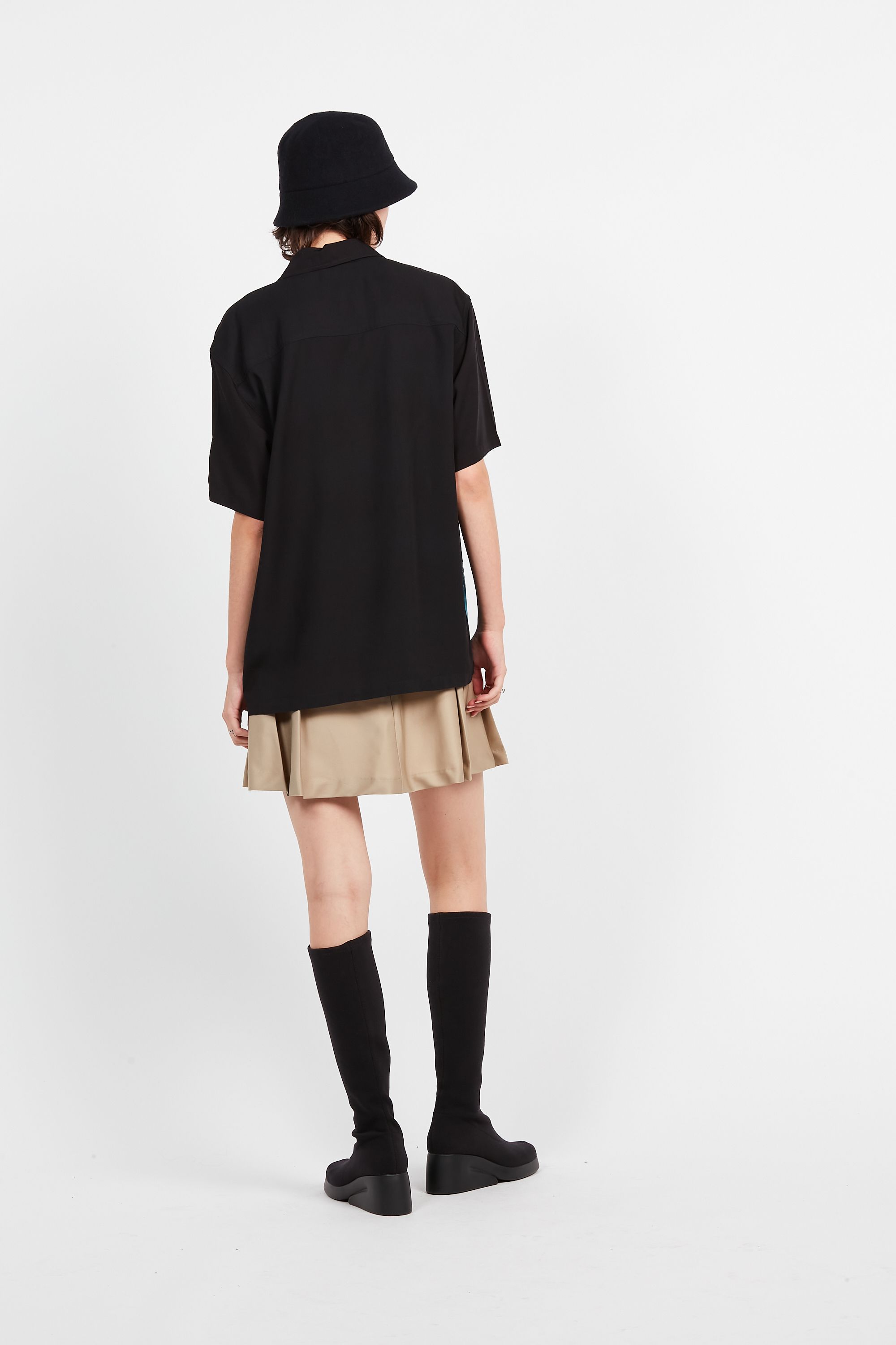HUF Chemise DICE SS WOVEN TOP Noir