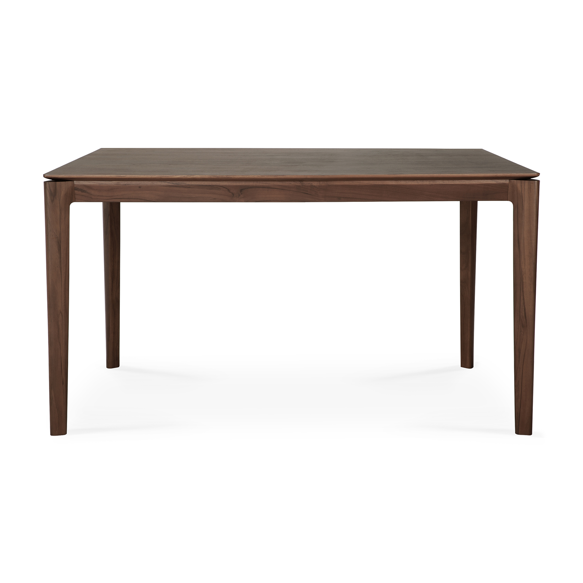Tafel Bok 140X80 - bruin teak - gelakt