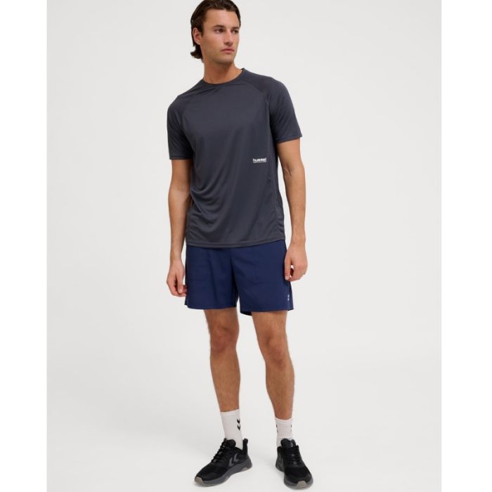 Hummel Herre T-shirts Pulse Workout SS Tee Blå