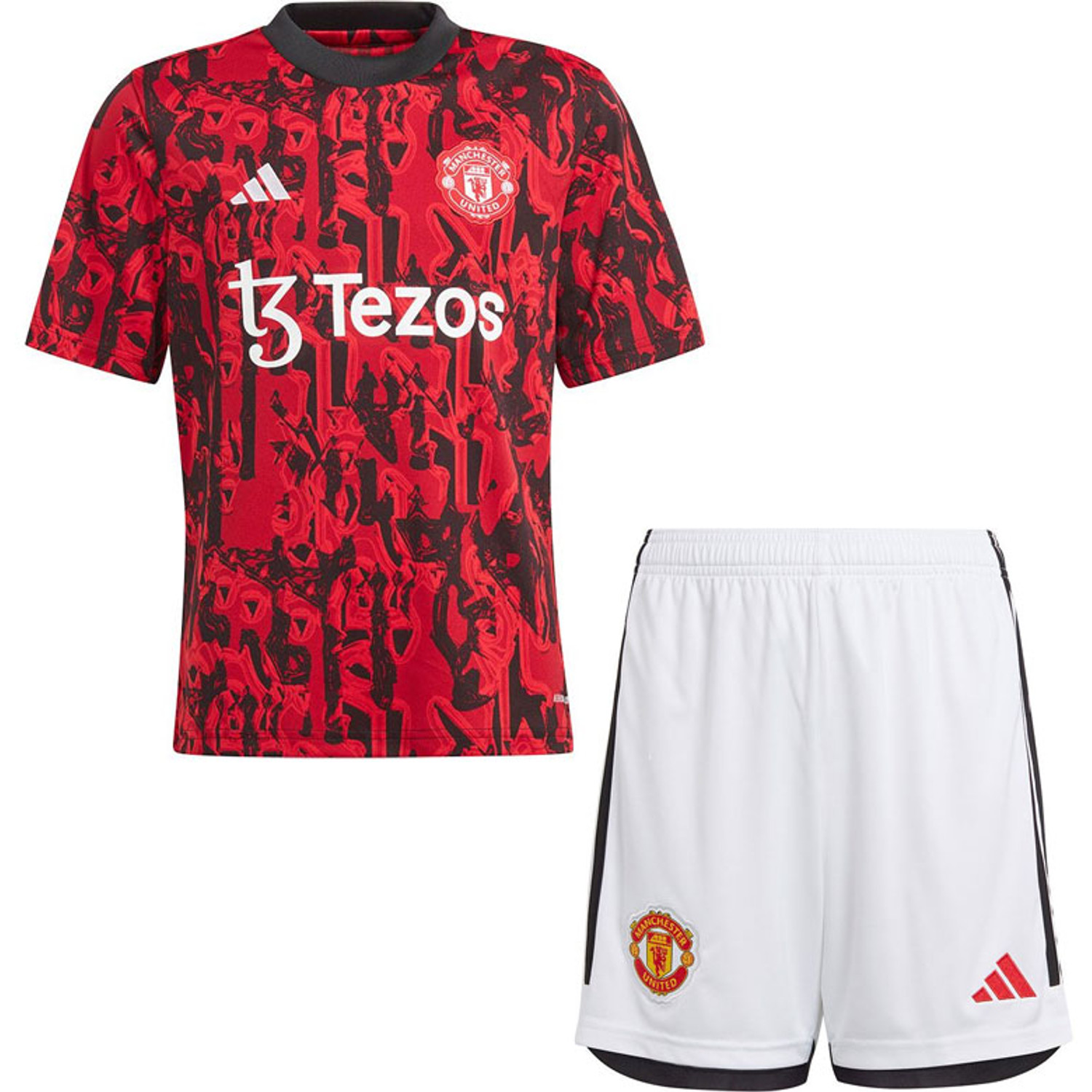 adidas Manchester United Pre-Match Trainingsset Kids