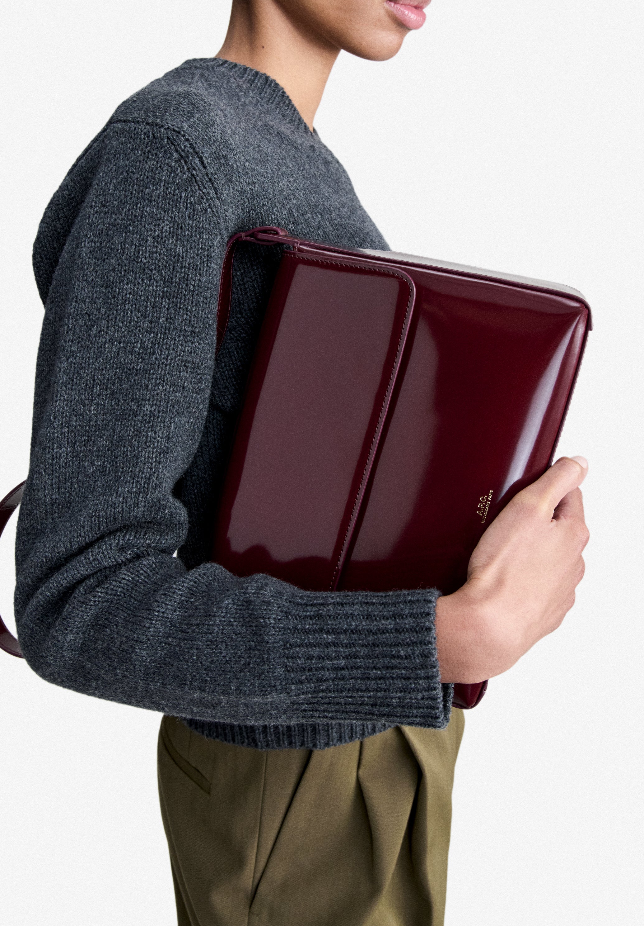 Sac Virginie Flap - Bordeaux