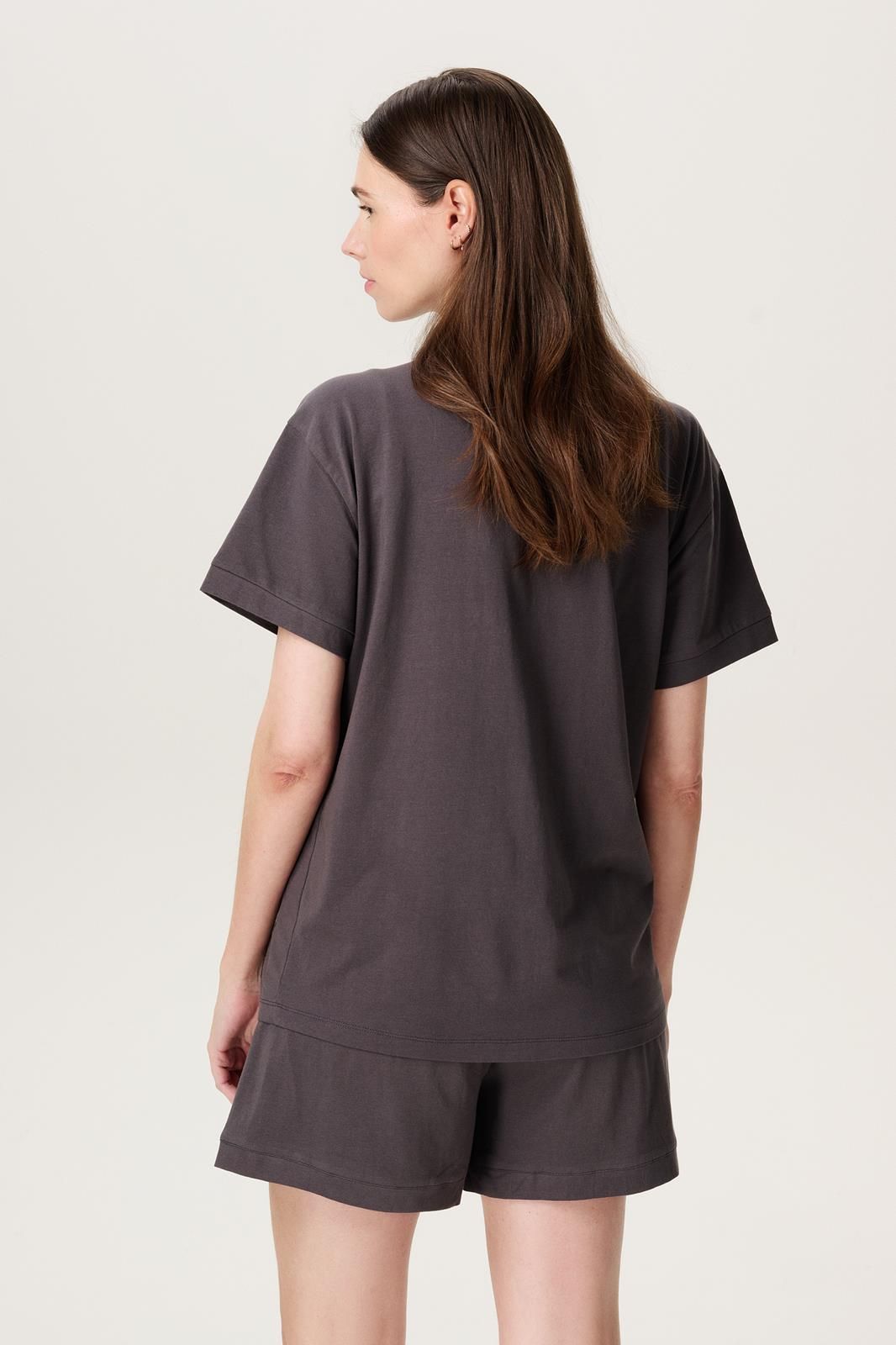 Noppies Maternity Pyjamashort Leela - Forged Iron