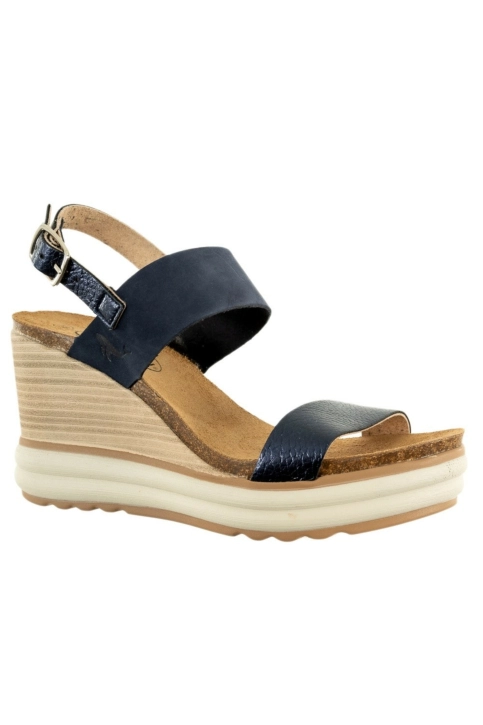 sandales - nu-pieds plakton plaka marino blue
