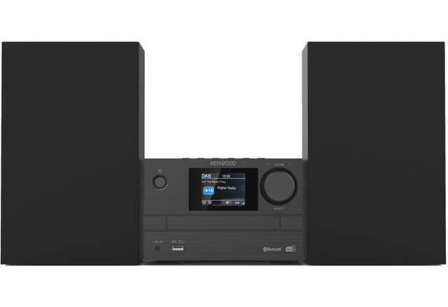 Kenwood M-525DAB Minianlæg med Bluetooth og DAB+ (Sort)