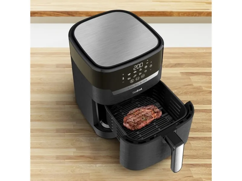 Tefal Easy Fry & Grill EY505815, Varmluftsteger, 4.2 L, 80 °C, 200 °C, 6 person(er), 60 min.