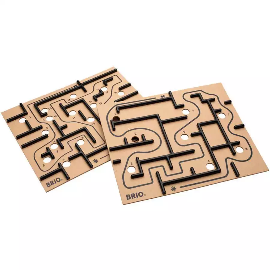 Brio Labyrinth Ersatzplatten, 2tlg. bunt