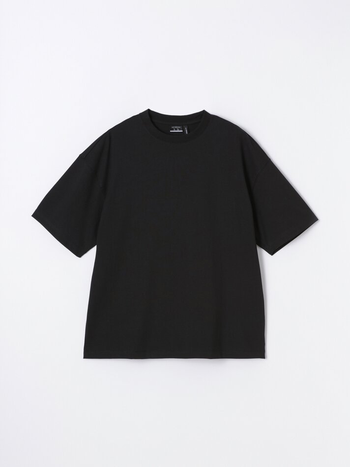 Camiseta básica oversized - Preta
