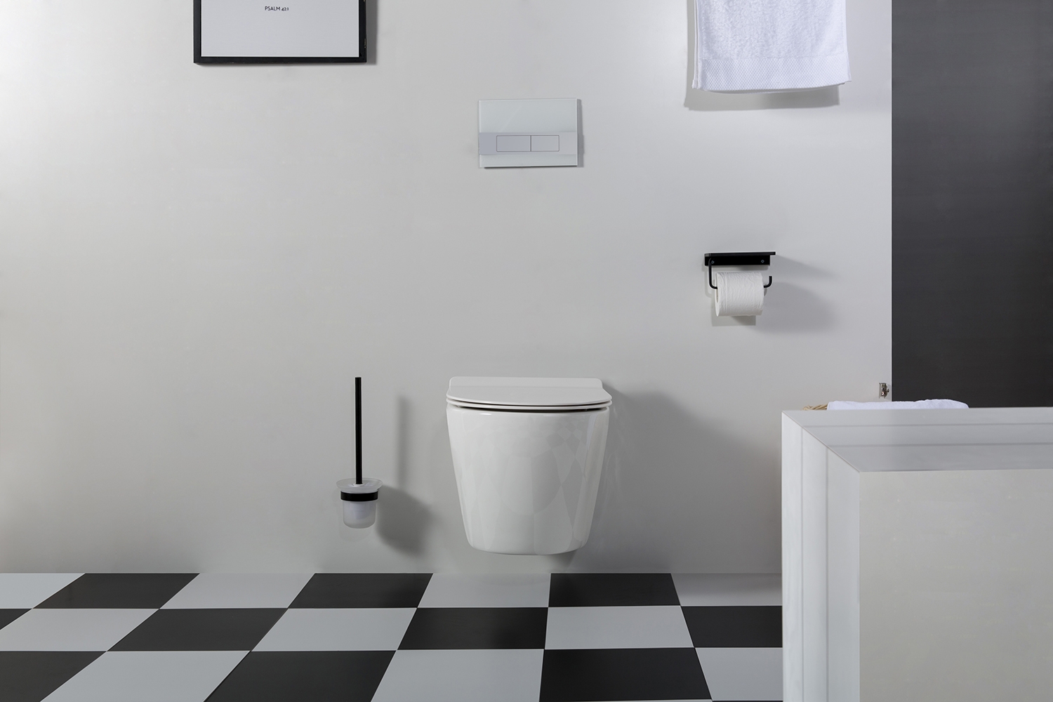 Geberit UP720 toiletset met Saniclear Jama randloze toiletpot en softclose zitting