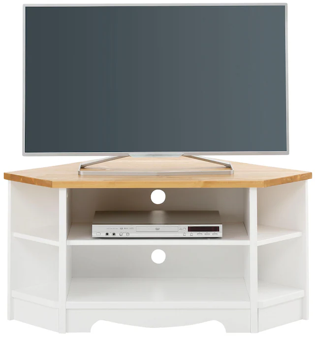 Home affaire Lowboard »Trinidad, TV-Schrank, Eck-TV -Schrank« Kommode, Breite 105 cm,  FSC® zertifiziertes Massivholz