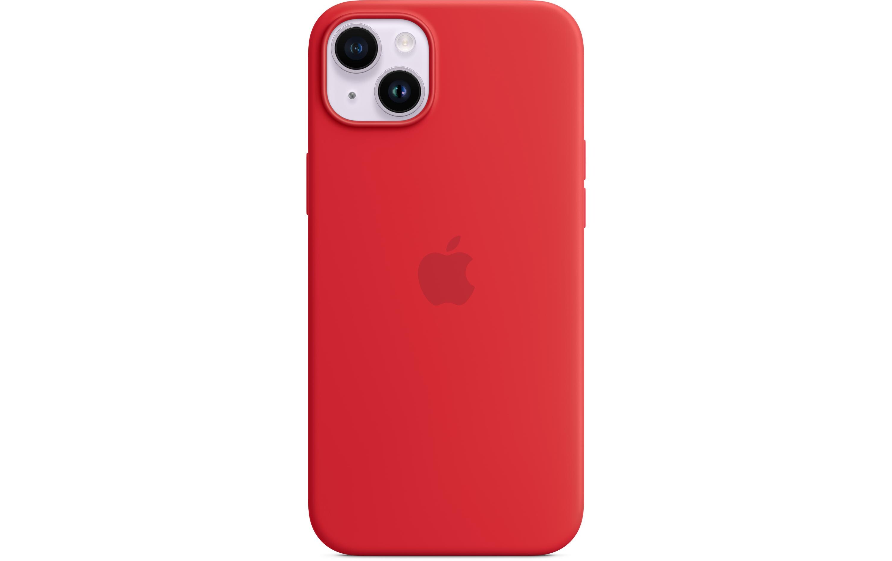 Silicone Case mit MagSafe iPhone 14 PlusSilikon-Backcover mit «MagSafe» für das Apple iPhone 14 Plus