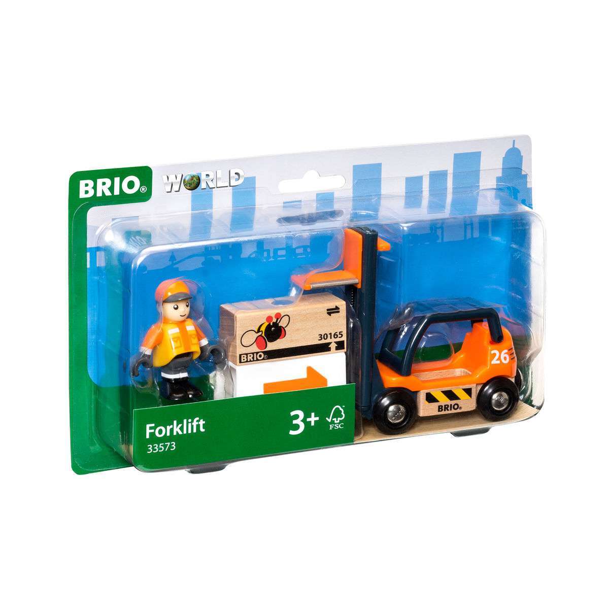 BRIO Spiel Gabelstapler