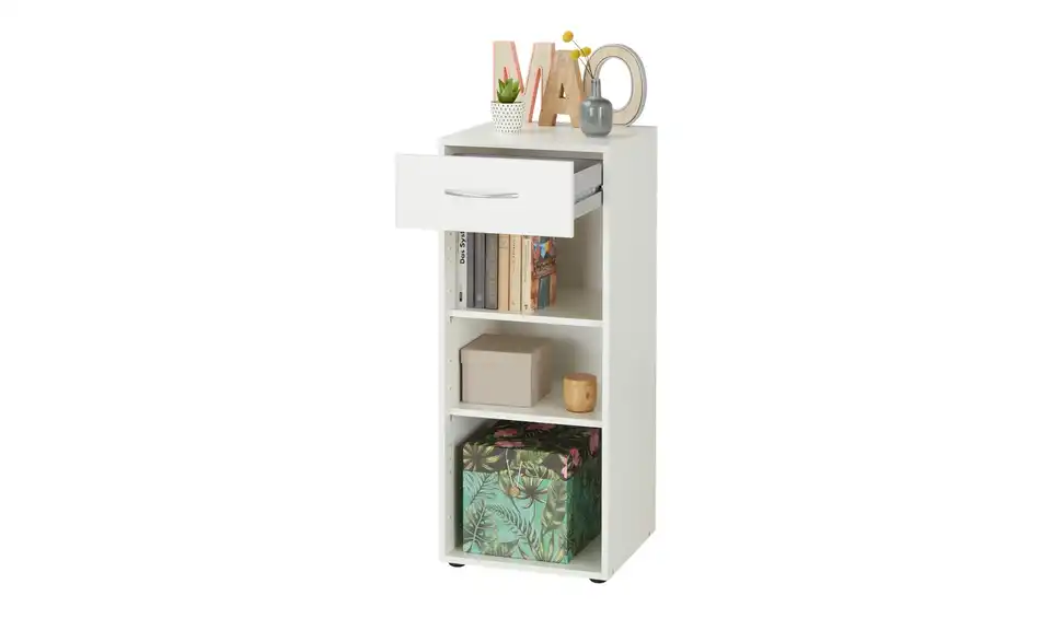 Regal Multischrank-System 40 cm 98 cm Weiß