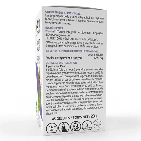 Arkopharma Arkogélules Ispaghul Mucivital Bio 45 cápsulas