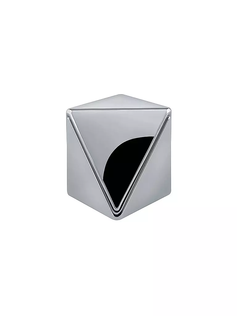 ALESSI Eierbecher 2-er Roost  4,5cm silber