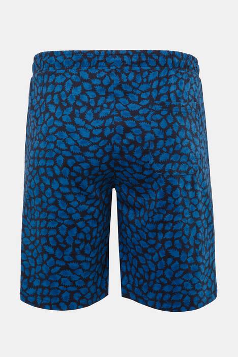 JP 1880 Schlafanzug, Homewear, Zweiteiler, Henley, Shorts, bis 8 XL, navy blau | Ulla Popken